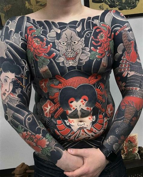 japanese bodysuit tattoo